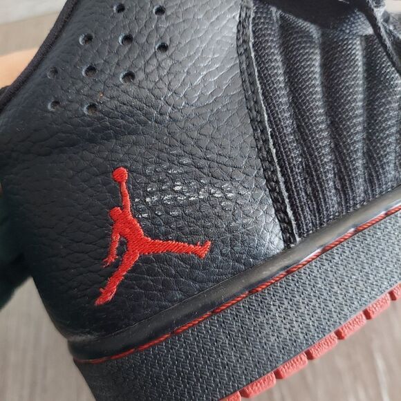 Jordan 1 Flight 4 Premium GS 'Black Gym Red' 828237-006 Size 7Y - Picture 10 of 11